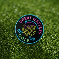 Custom Great Waffles Golf Ball Markers