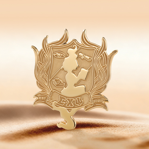 Figure Silhouette Custom Pins