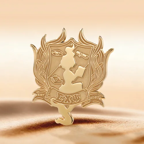 Figure Silhouette Custom Pins