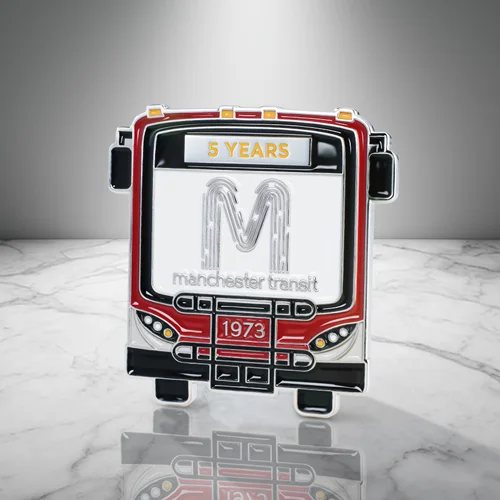 Manchester Transit Enamel Pins