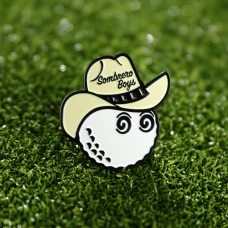 Sombrero Boys Cowboy Golf Ball Markers
