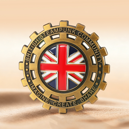 Union Jack Pin Badges