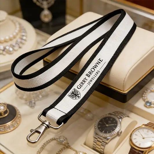 Custom Lanyards for GERRY BROWNE