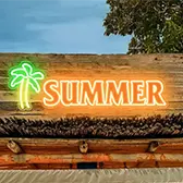 outdoor neon sign waterproof