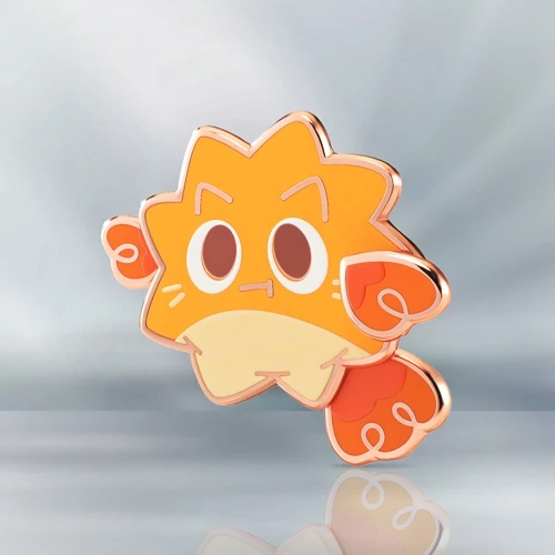 Spring Cartoon Character Enamel Pin