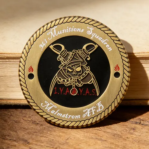 341 Munitions Squadron Custom Military Coins