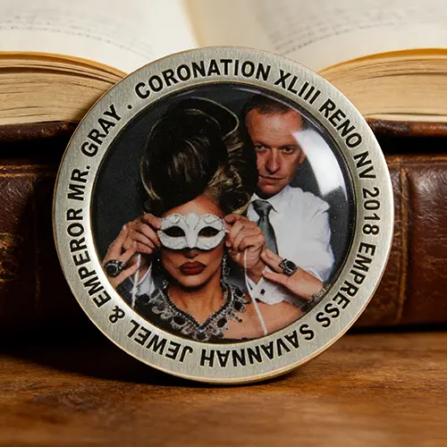 50 Shades of Grey Custom Challenge Coins