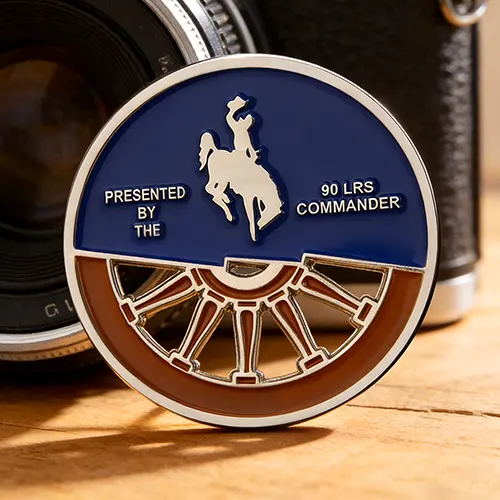 90 LRS Custom Challenge Coins