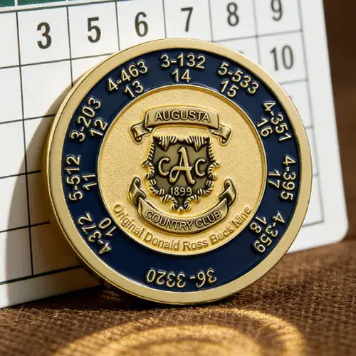 Augusta Country Club Custom Coins Cheap