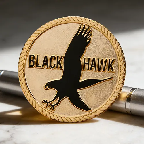 Black Hawk Custom Military Coins