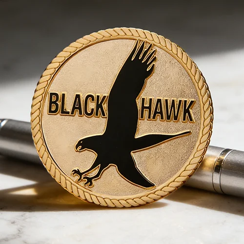 Black Hawk Custom Military Coins