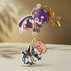 Custom Anime Chibi Dangle Acrylic Keychain