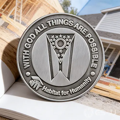 Habitat for Humanity Custom Coins Habitat for Humanity Custom Coins