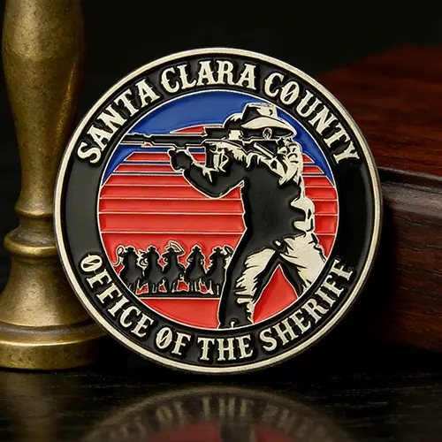 Sheriff Custom Challenge Coins Sheriff Custom Challenge Coins