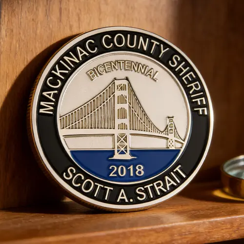 Bicentennial Of Scott A. Strait Custom Coins
