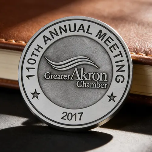 Greater Akron Chamber Custom Challenge Coins