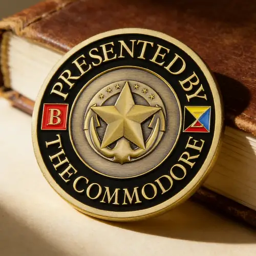 Navy Custom Challenge Coins 