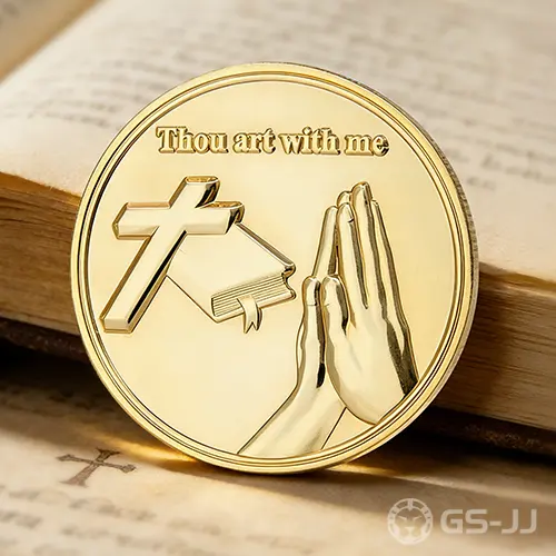 Psalm 23 Challenge Coins Psalm 23 Challenge Coins