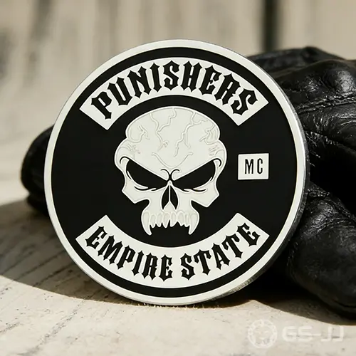 Punishers MC Challenge Coins Punishers MC Challenge Coins