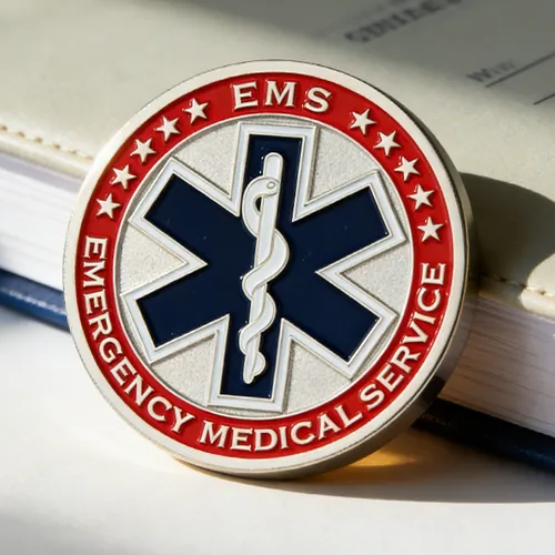 Emergency Medical Service Custom Coins