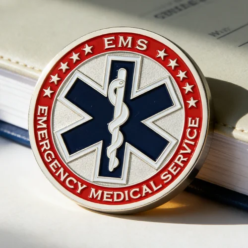 Emergency Medical Service Custom Coins