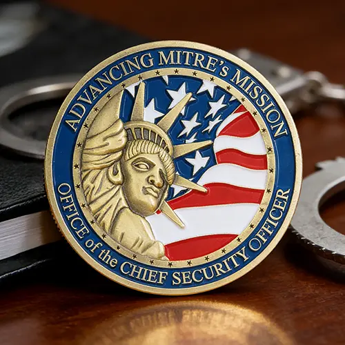 MITRE Corporation Challenge Coins MITRE Corporation Challenge Coins