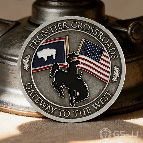 Wyoming Custom Challenge Coins Wyoming Custom Challenge Coins