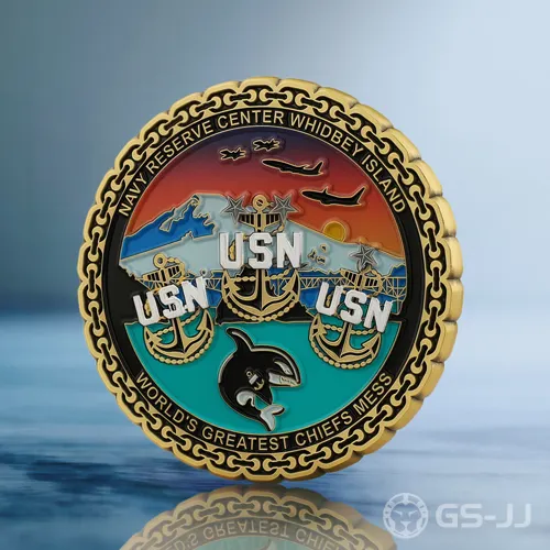 Navy Reserve Centre Whidbey Island Challenge Coin Navy Reserve Centre Whidbey Island Challenge Coin