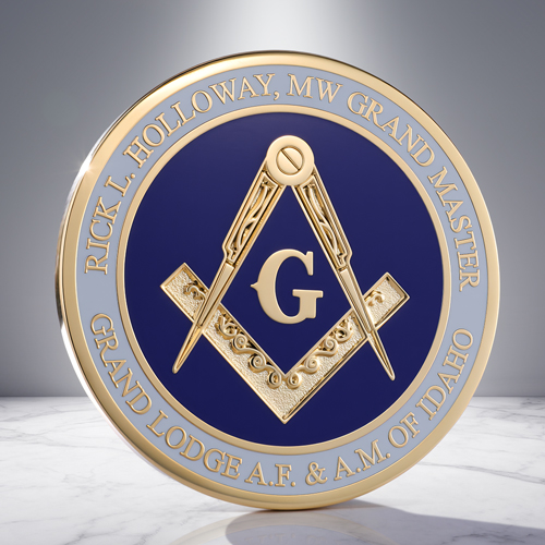 Rick L Holloway Grand Master Coin