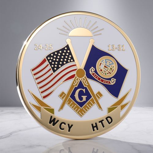 Rick L Holloway Grand Master Coin