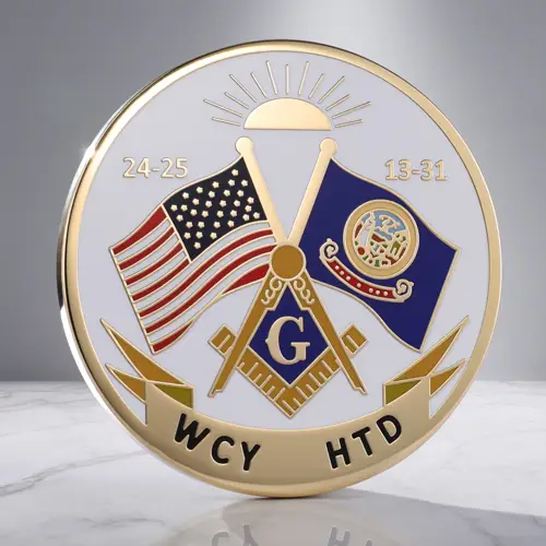 Rick L Holloway Grand Master Coin