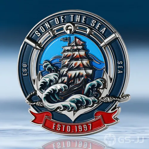 Son Of The Sea Challenge Coin Son Of The Sea Challenge Coin