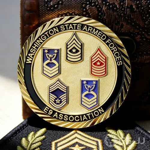 Army Force Custom Challenge Coins Army Force Custom Challenge Coins