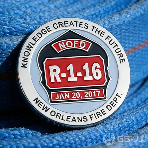 Fire Department Custom Challenge Coins Fire Department Custom Challenge Coins