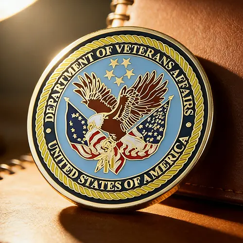 USA Veterans Affairs Custom Challenge Coins