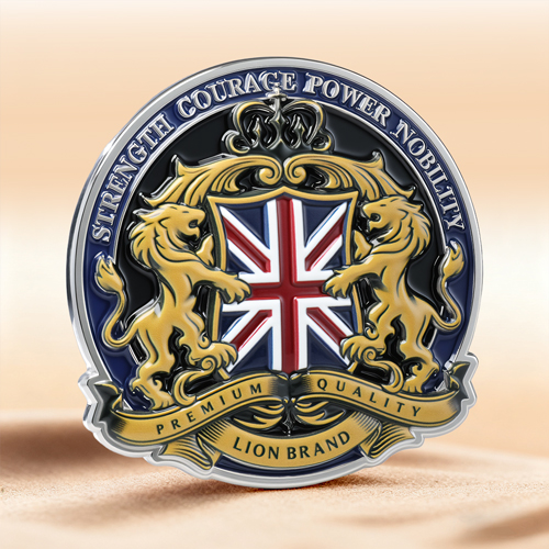 Lion Brand Military Challenge Coins
