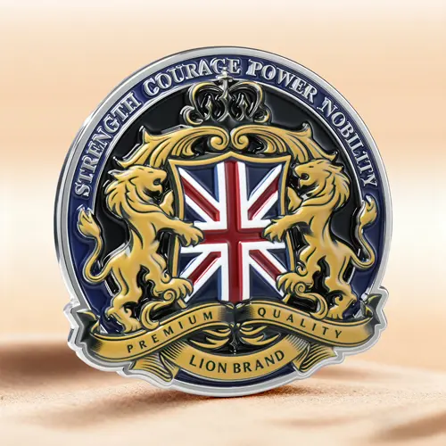 Lion Brand Military Challenge Coins
