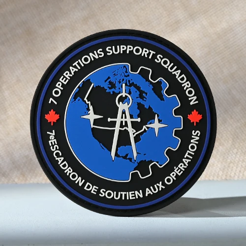 7 Operations Support Squadron Custom PVC Patches