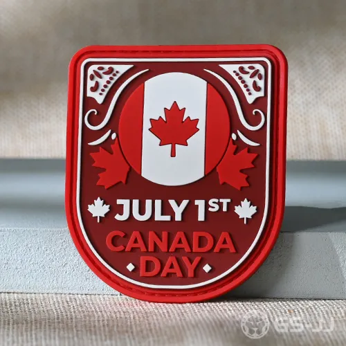 Canadian Day Commemorative PVC Patches Canadian Day Commemorative PVC Patches