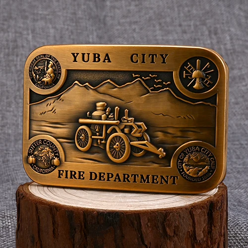 Fire Department Custom Belt Buckles
