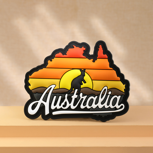 Australia Desert Sun Custom PVC Patches