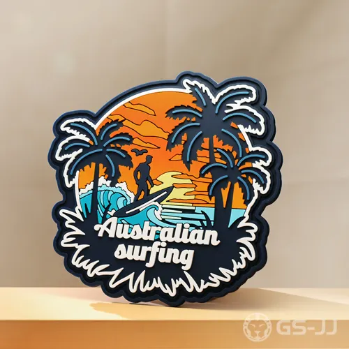 Australia Sunset Custom PVC Patches Australia Sunset Custom PVC Patches