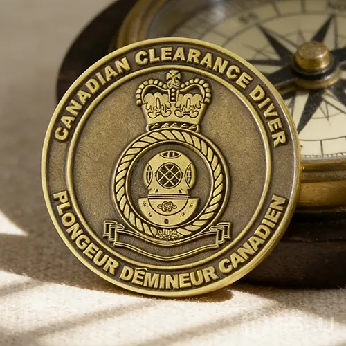Canadian Clearance Diver Custom Coins Canadian Clearance Diver Custom Coins