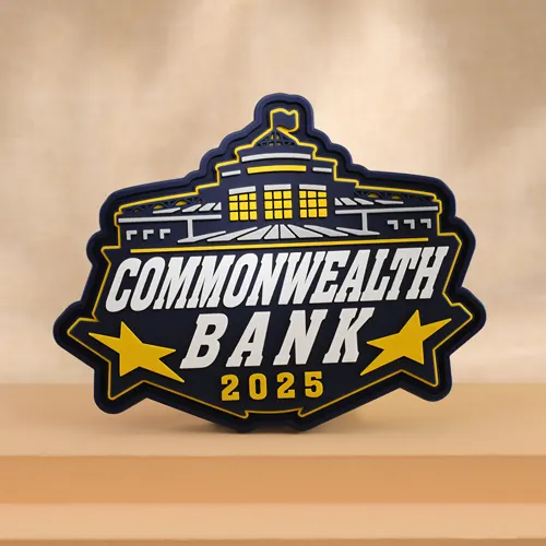Custom Commonwealth Bank PVC Patches