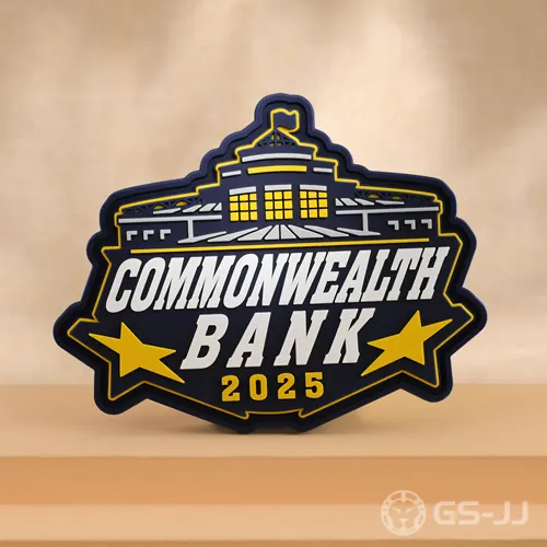 Custom Commonwealth Bank PVC Patches Custom Commonwealth Bank PVC Patches