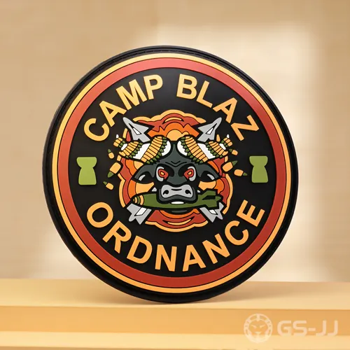 Flame Camp Armory Custom PVC Patches Flame Camp Armory Custom PVC Patches