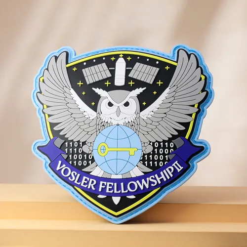 Heraldic Wings Emblem Custom PVC Patches