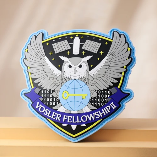 Heraldic Wings Emblem Custom PVC Patches