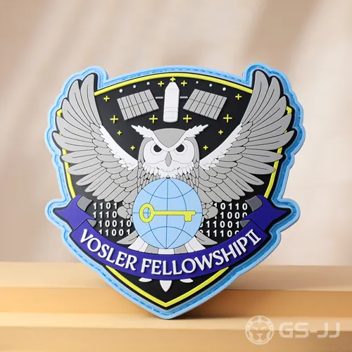 Heraldic Wings Emblem Custom PVC Patches Heraldic Wings Emblem Custom PVC Patches