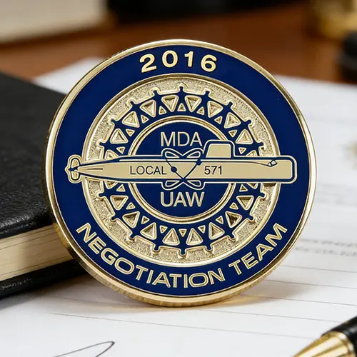 MDA-UAW Local 571 Custom Coins MDA-UAW Local 571 Custom Coins